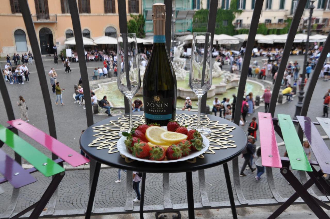 Navona Charming Balcony Apartamento Roma Exterior foto