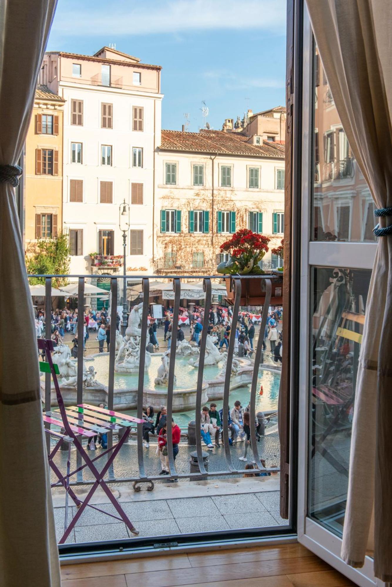 Navona Charming Balcony Apartamento Roma Exterior foto