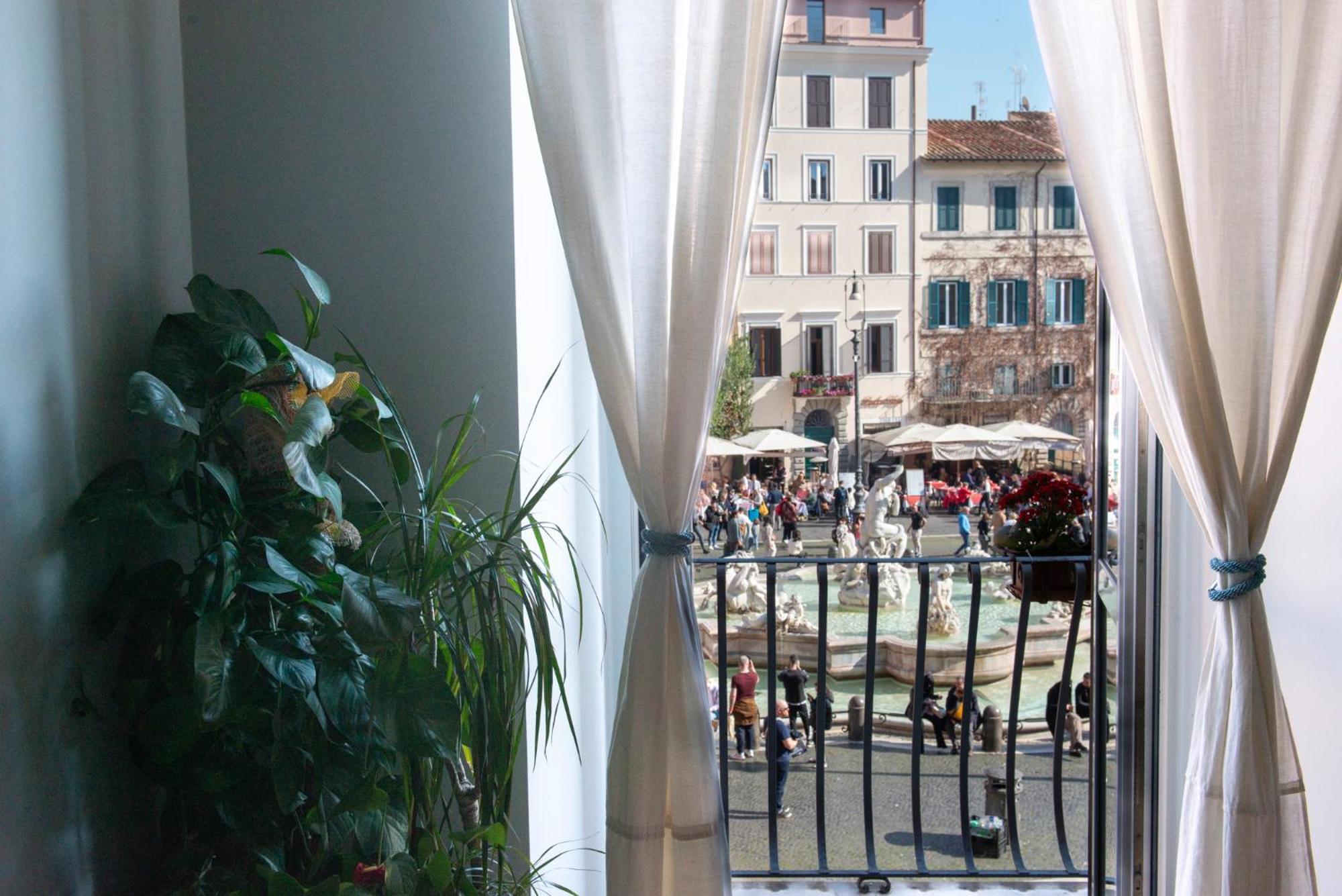 Navona Charming Balcony Apartamento Roma Exterior foto