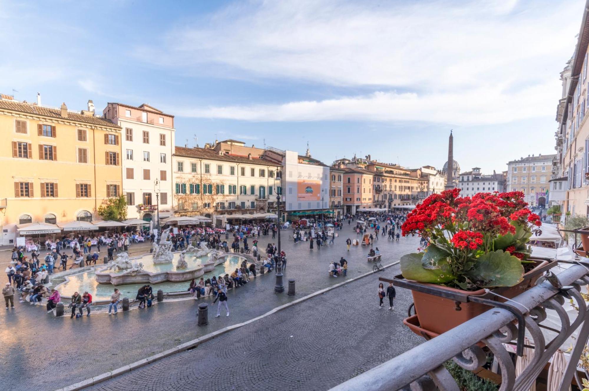 Navona Charming Balcony Apartamento Roma Exterior foto